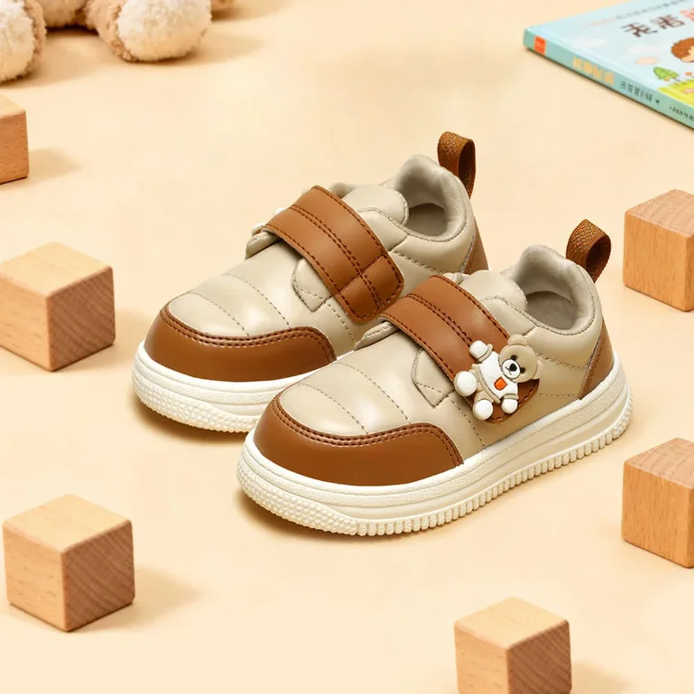 Cozy Toddler Brown Slip-On Sneakers - Footwear, Bags & Leather Goods by Parmar Brothers