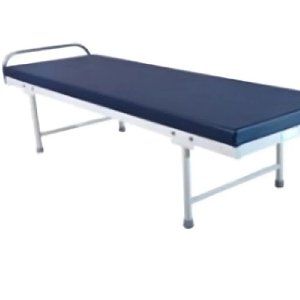 Mild Steel Manual Attendant Bed for Hospitals - Healthcare & Medical by Medicom International