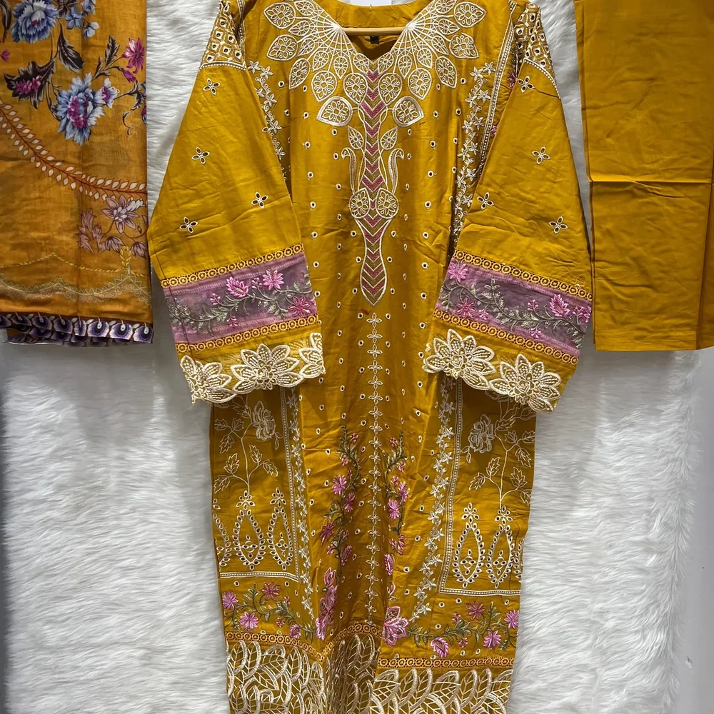 Embroidered Digital Print Lawn Dress Material - Textiles & Apparel by Ayzel Pvt. Ltd.
