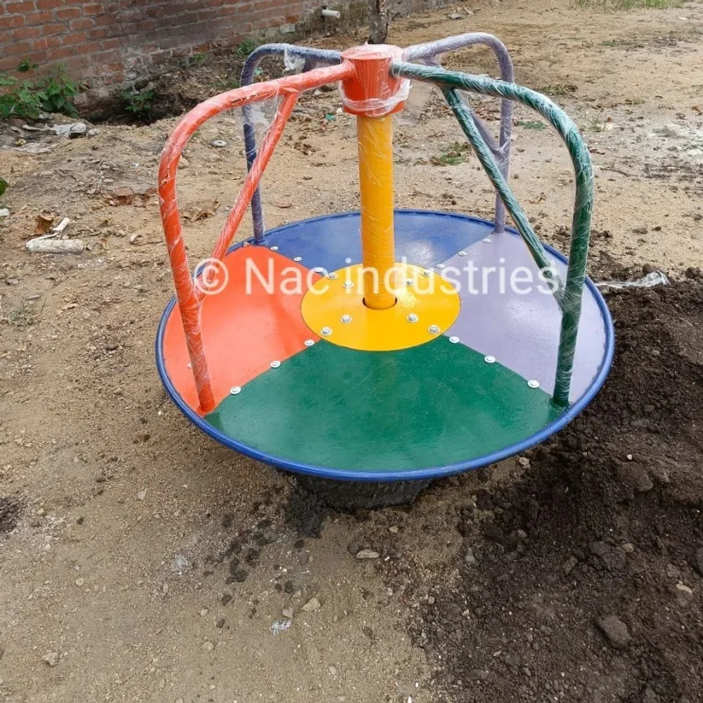 Kidsplay Mild Steel Revolving Platform Merry Go Round - Sports, Toys & Games by Nac Industries
