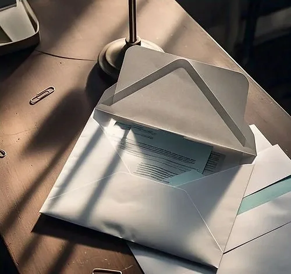 9x4 Inch Plain White Paper Envelopes - Paper & Stationery by Raunaq Envelopes and Printers