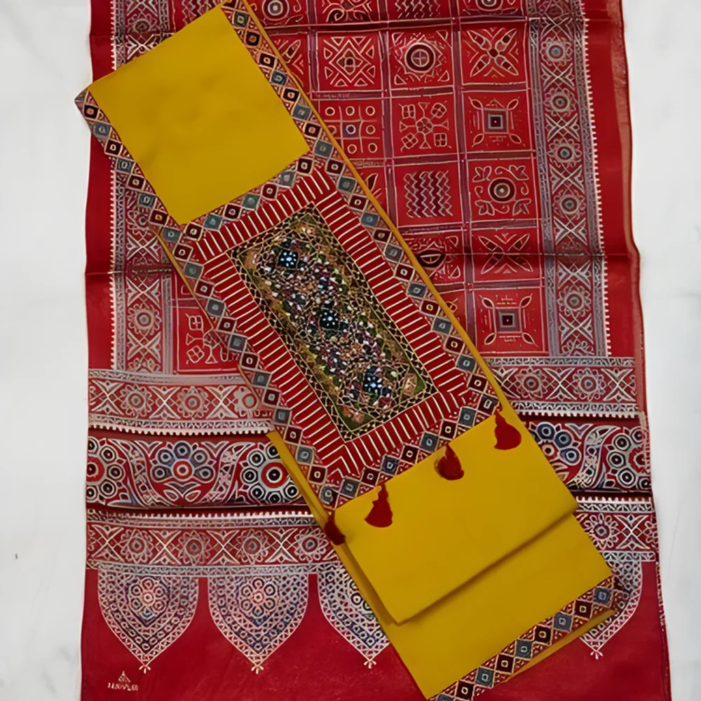 MANPUR Cotton Ladies Dress Material - Textiles & Apparel by Mayur Creation