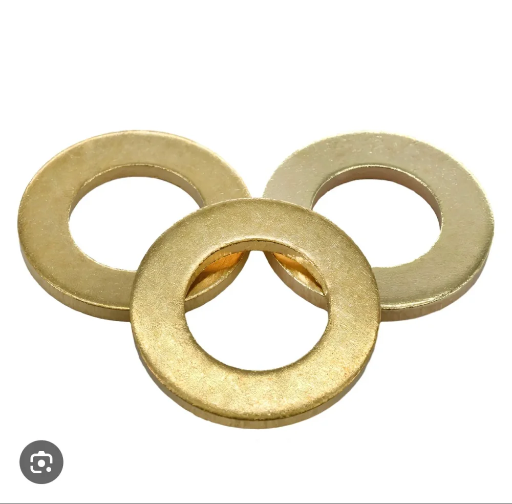 Industrial Brass Washers - Metals & Alloys by Dasaram Brass Components