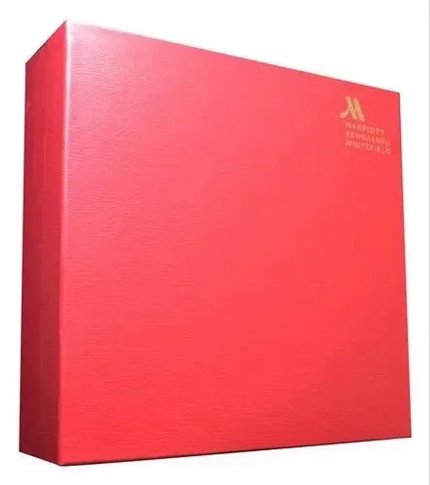 Red Square Paper Board Packaging Box - Packaging & Printing by Scan Line Prints Pvt. Ltd.