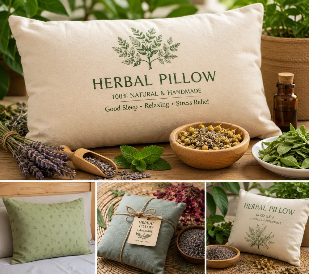 Herbal Relaxation Pillows - Furniture & Interiors by Gkfashions
