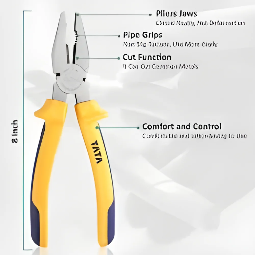 TATA Combination Pliers - Industrial Supplies & Tools by Sky Blue Enterprises