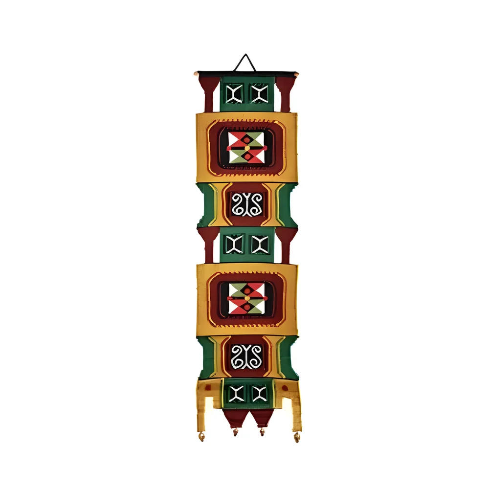 Hand Embroidered Textile Wall Hanging - Handicrafts & Gifts by Yashodhra Handloom