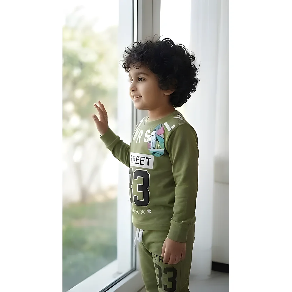 Unisex Cotton Blend Full Sleeve Jogger Co-Ord Set - Textiles & Apparel by Abuzaid Exports