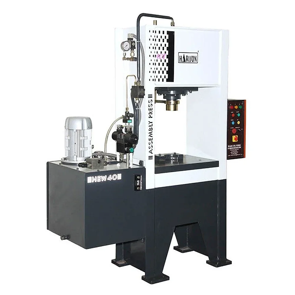 Mild Steel Semi-Automatic H Frame Hydraulic Press - Machinery & Equipment by Hari Engineering Works