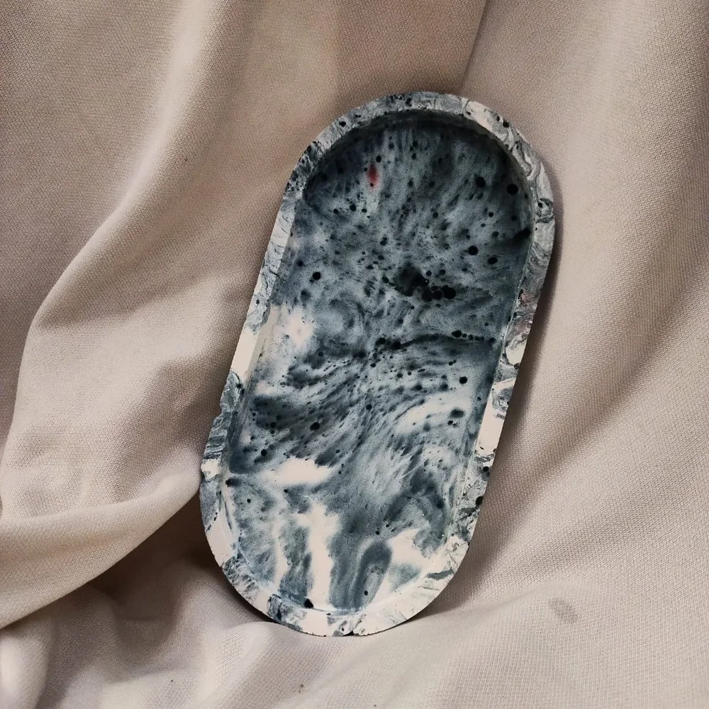 Abstract Design Trinket Tray - Home & Kitchen by Space and Siment