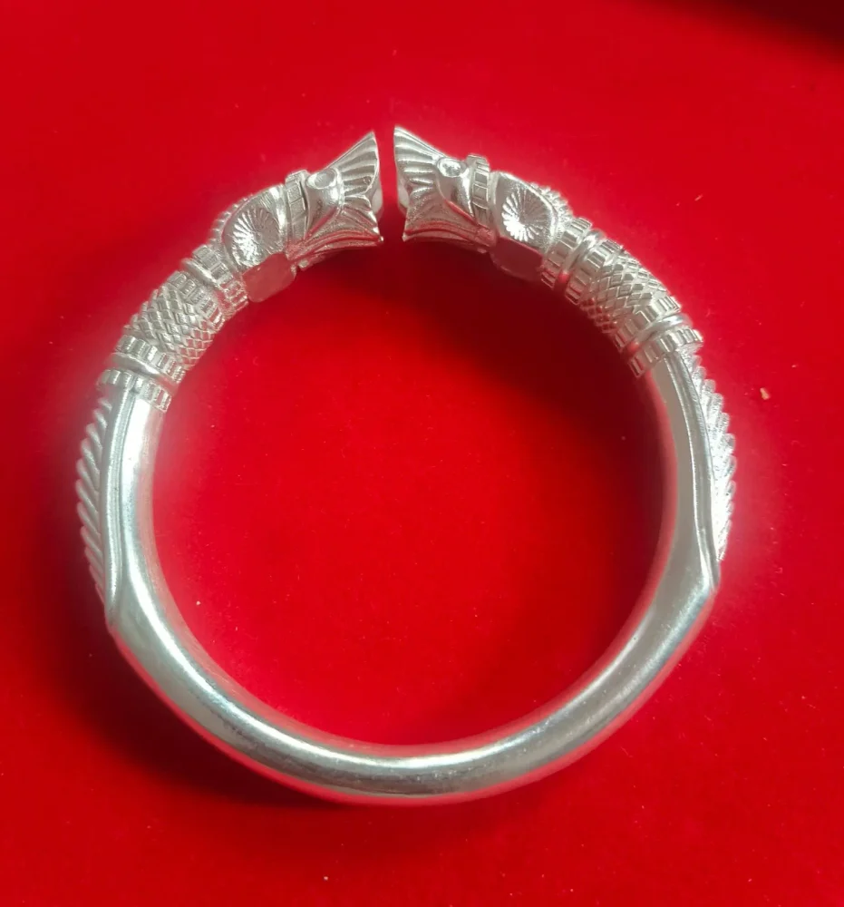 925 Silver Bangle Bracelet - Gems & Jewelry by KK Jewels India