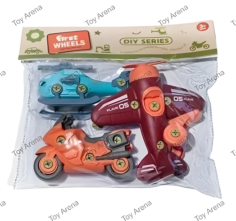 Toy Arena Stem Diy Assembly Toy Set With Screwdriver Accessory - Sports, Toys & Games by Unique Enterprises