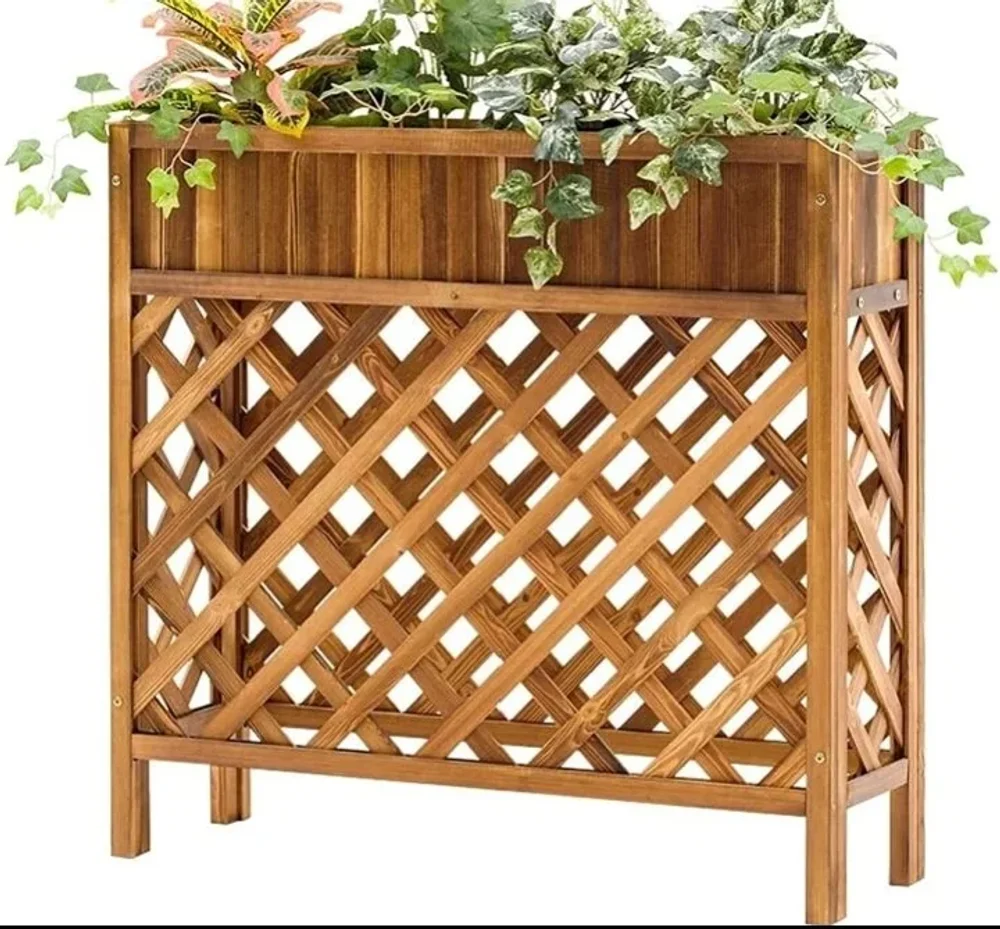 Wood Flower Stand UF 1112 - Home & Kitchen by Upcycle Furnishing India