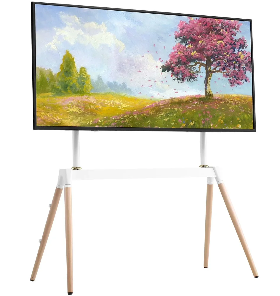 Audiovan Modern Floor Standing TV Easel Stand - Furniture & Interiors by Audiovan Tech Mumbai