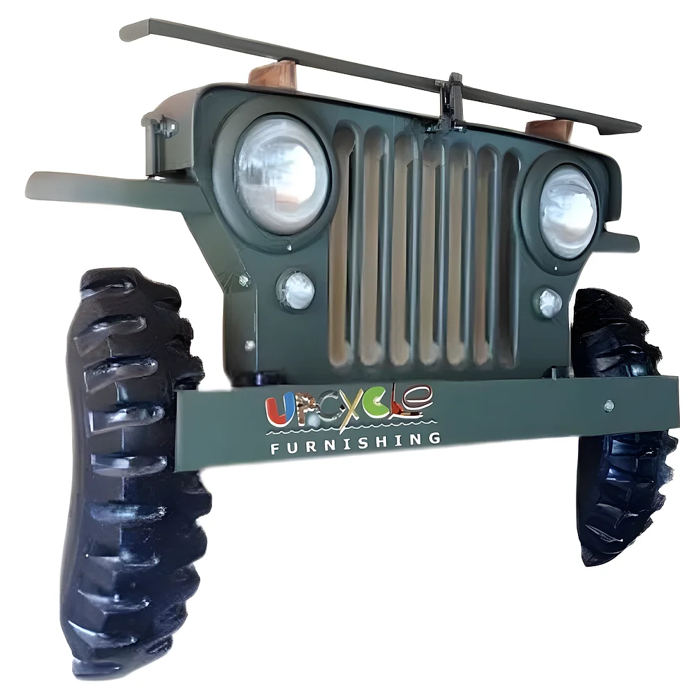 Pallet Jeep Hanging - Home & Kitchen by Upcycle Furnishing India