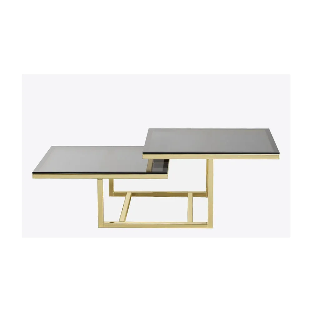 Minimalist Two-Tier Coffee Table - Furniture & Interiors by Wooden Owl Design Pvt. Ltd.