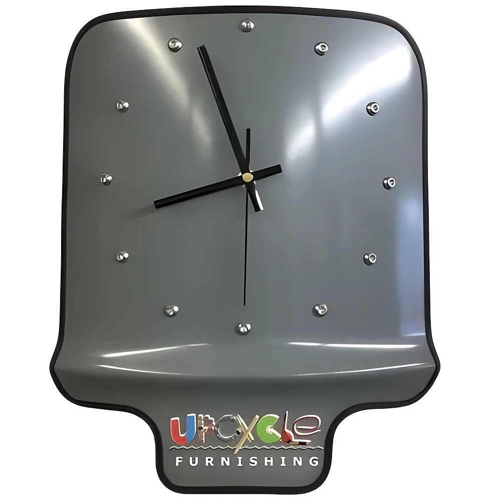 Wooden Barrel Wall Clock - Home & Kitchen by Upcycle Furnishing India