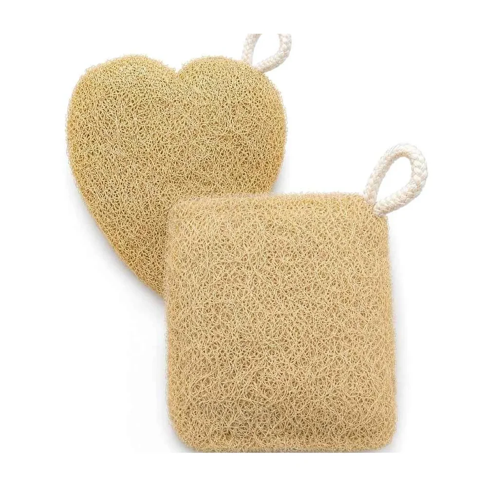 Natural Loofah Back Scrubber - Beauty & Personal Care by Kkenterprise