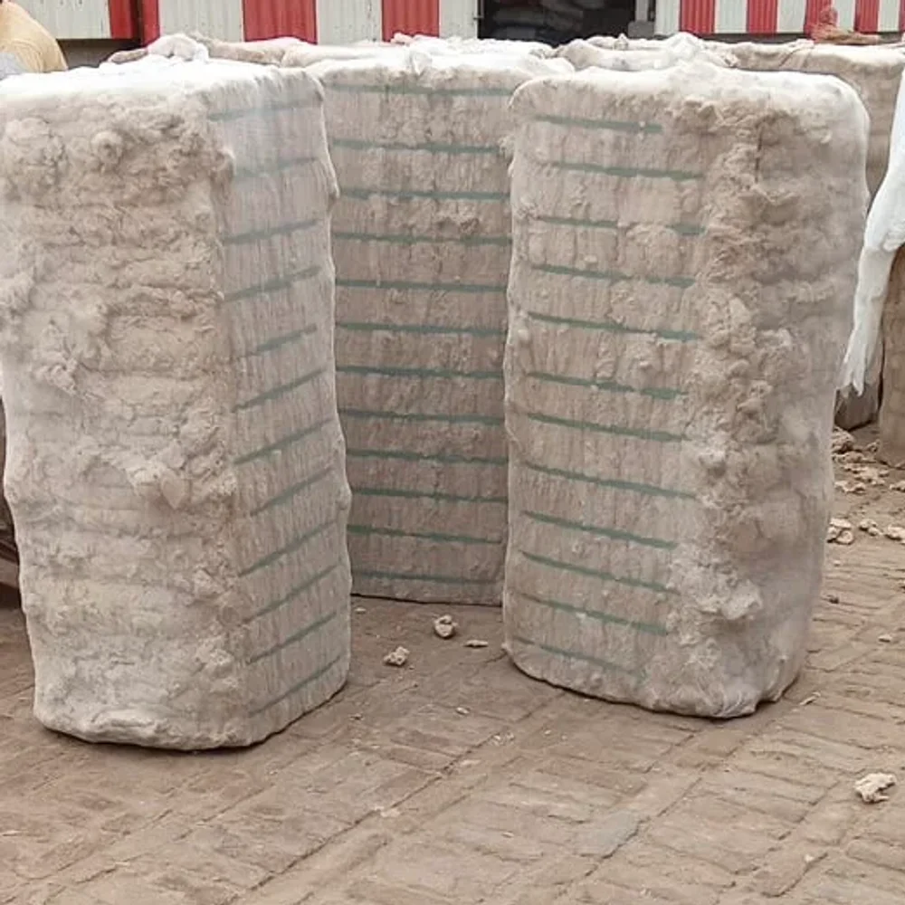 Bulk Cotton Linter Bales - Textiles & Apparel by M.G. Cotton Factory