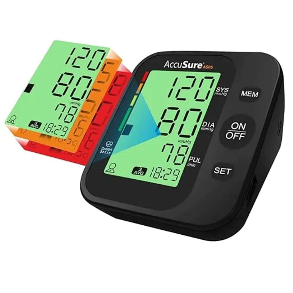 AccuSure AS05 Automatic Arm Blood Pressure Monitor - Healthcare & Medical by Accurate Surgicals