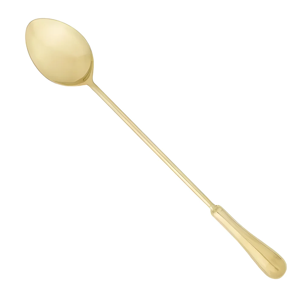 16.5 Inch Brass Serving Spoon - Home & Kitchen by Moradabad Hotelware