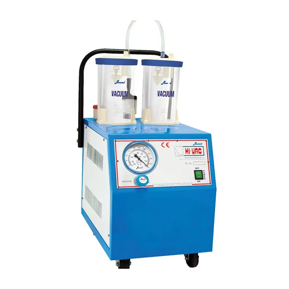 Anand HI-VAC MS 50 ltrs/min Rotary Vane Medical Suction Unit - Healthcare & Medical by Accurate Surgicals