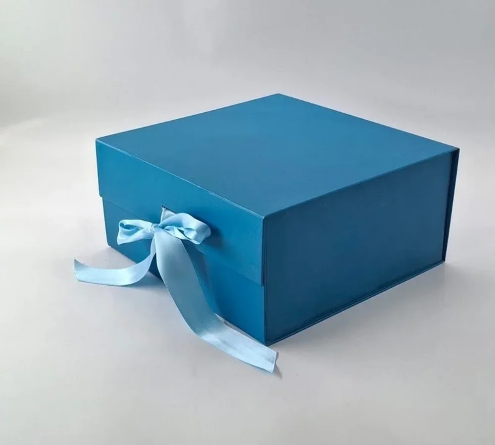 Customized Ribbon Tie Gift Boxes - Packaging & Printing by Hindustan Handmade Paper Products