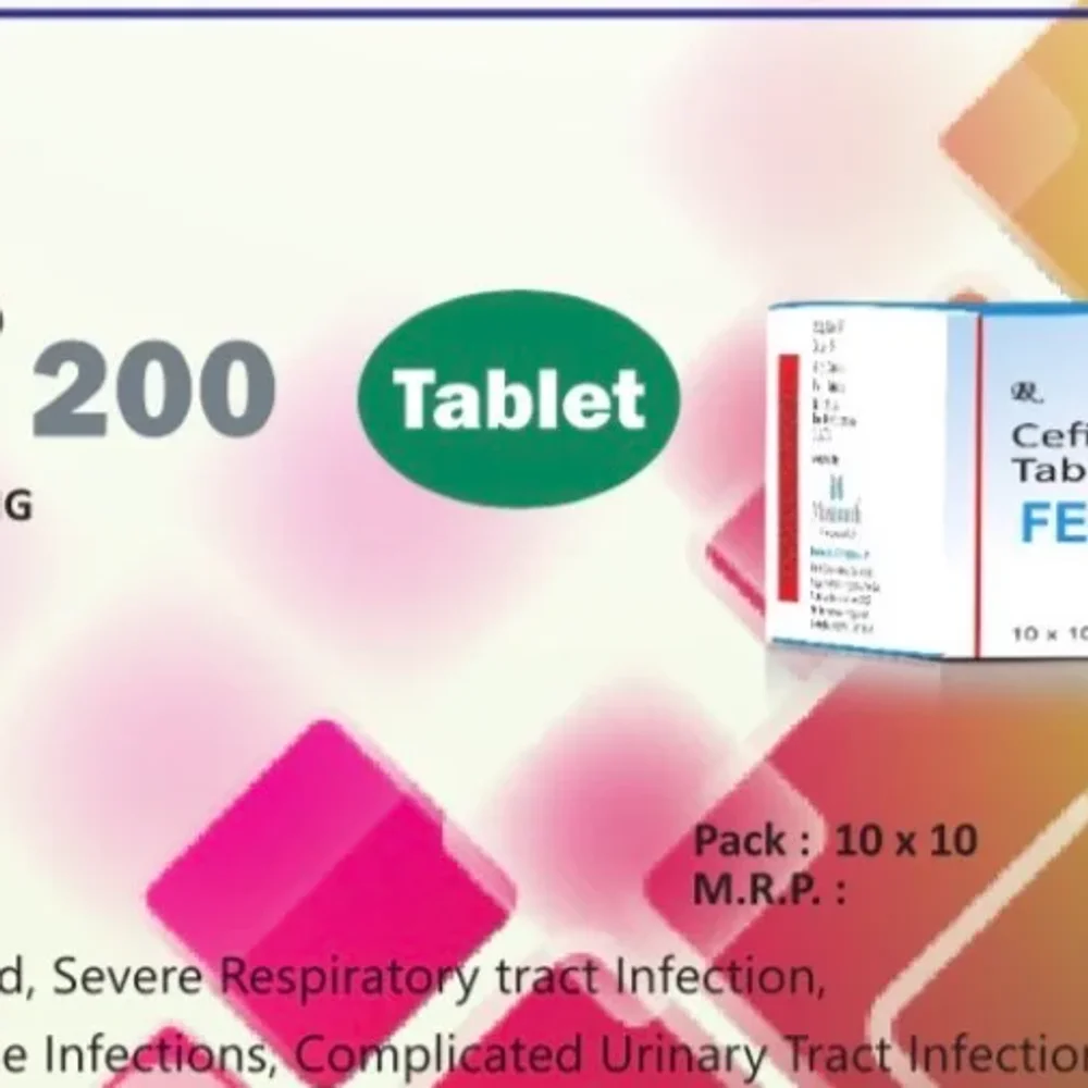 Cefixime Dispersible 200mg Tablets - Healthcare & Medical by Agris Food Ingredients