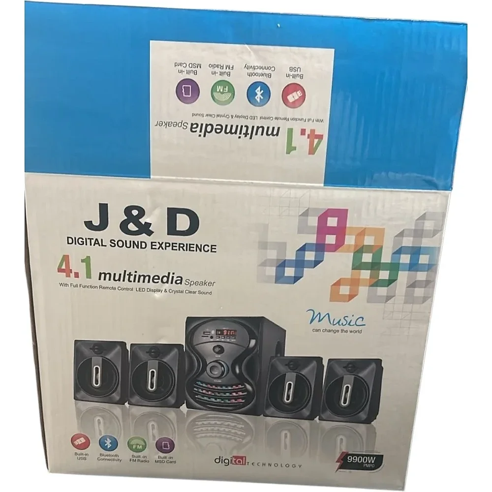 J&d Home Theatre 4.1 Channel - Electronics & Electrical by J&d