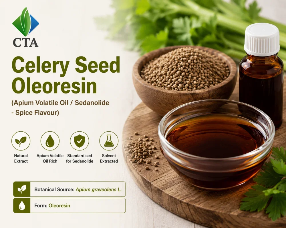 Celery Seed Oleoresin (Apium Volatile Oil) - Chemicals & Raw Materials by Central Trade Agency Pvt. Ltd.