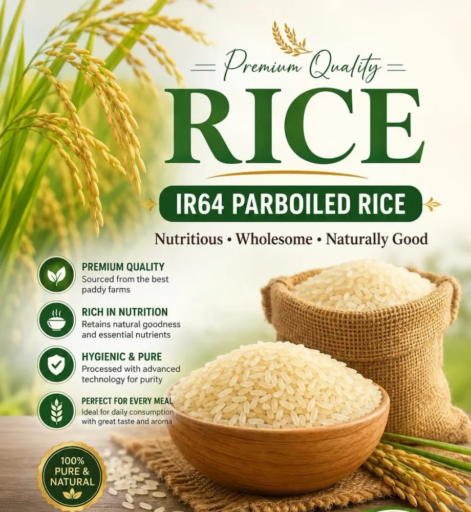 Premium Parboiled Rice - Food & Agriculture by T R Impex
