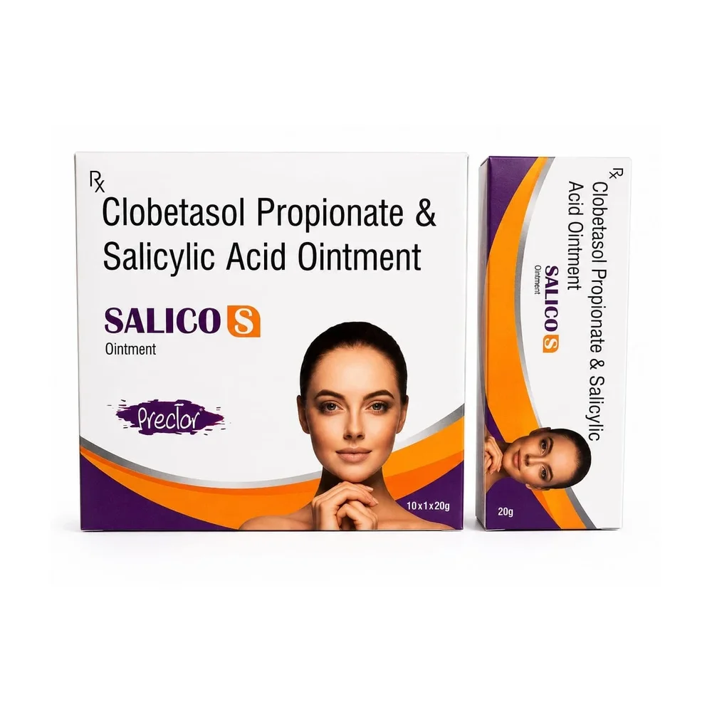 Clobetasol Propionate and Salicylic Acid Ointment - Healthcare & Medical by Prector Lifesciences