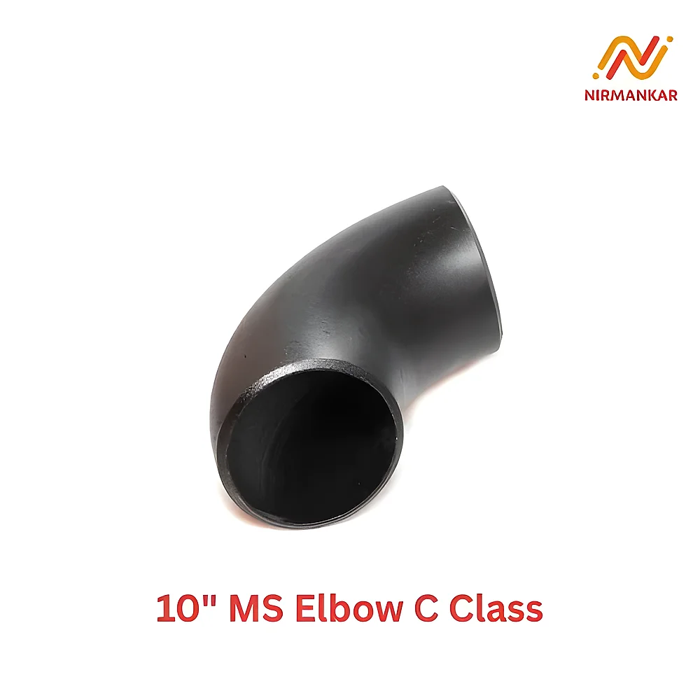 10 inch Carbon Steel 90 Degree Butt-Weld Elbow, SCH40, ASTM A234 WPB - Metals & Alloys by Deetya Enterprise