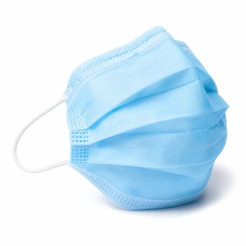 3 Ply Disposable Face Mask with Elastic Earloop - Industrial Supplies & Tools by Bhaarat International