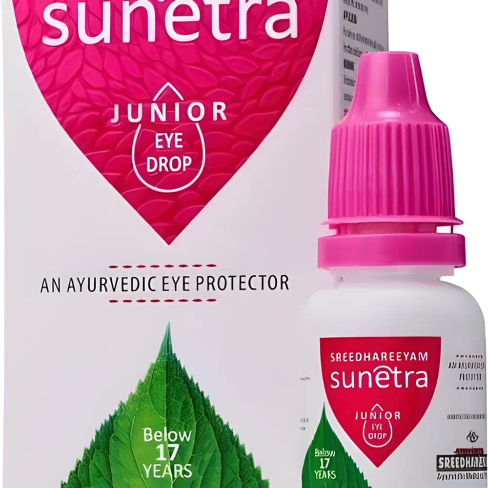 Sunetra Junior Ayurvedic Eye Drops 10 ML - Healthcare & Medical by Ayurweb