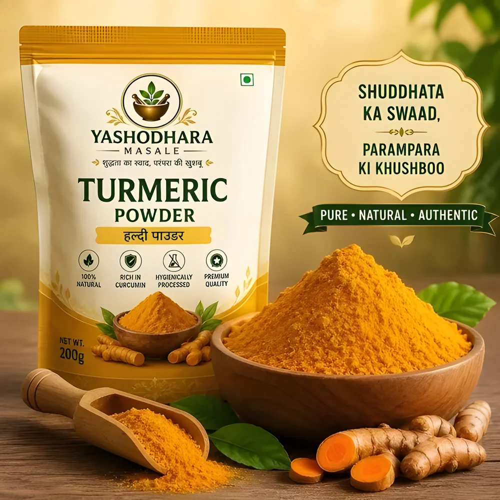 Salem Turmeric Powder for Cooking - Food & Agriculture by Yashodhara Masale