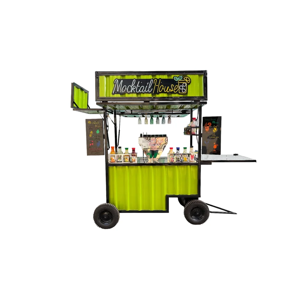 7 Tap Manual Soda Cart Machine - Machinery & Equipment by JD Tech Industries