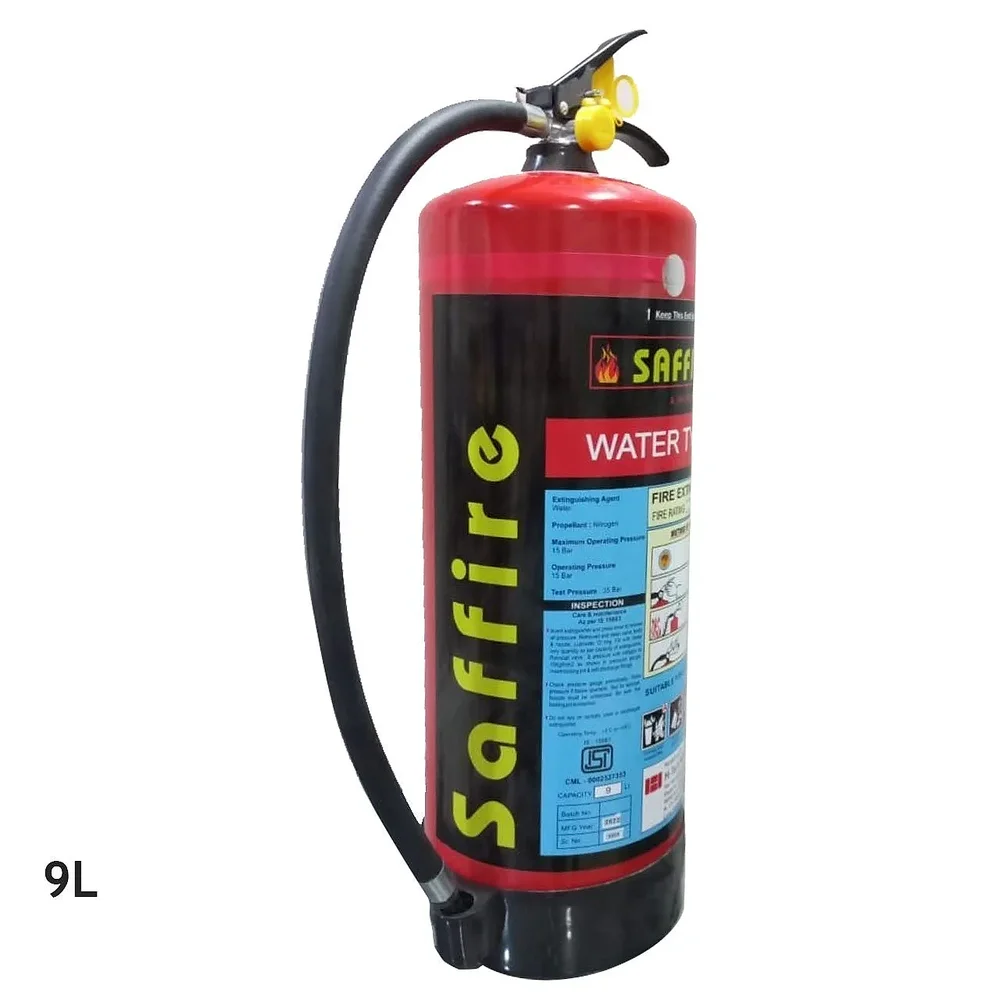 9 Litre Water Fire Extinguishers - Construction & Building Materials by Shivansh Enterprises