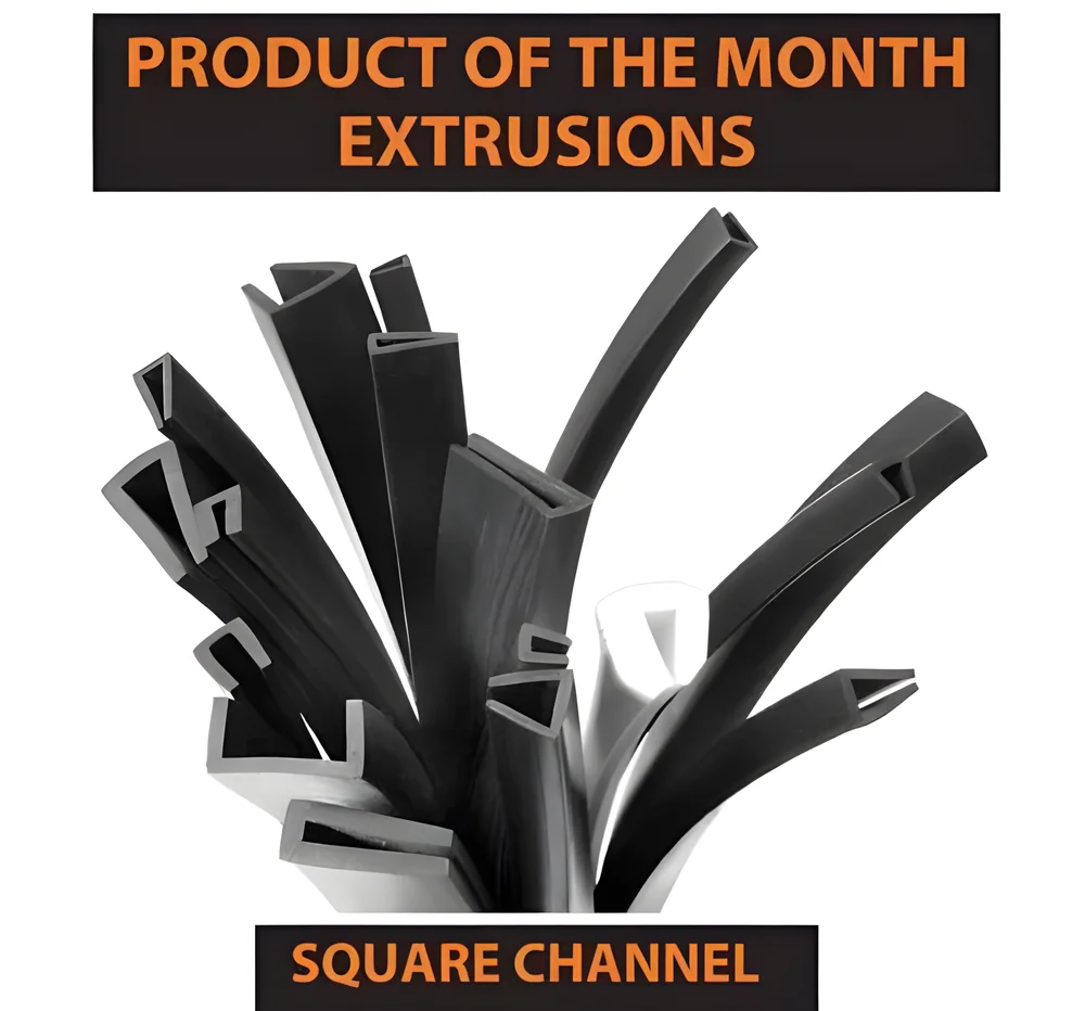 Rubber Extrusions - Plastics & Rubber by Soni Rubber Corp.