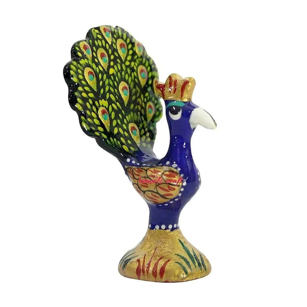 Handmade Metal Peacock for Decoration - Home & Kitchen by Lav Craft