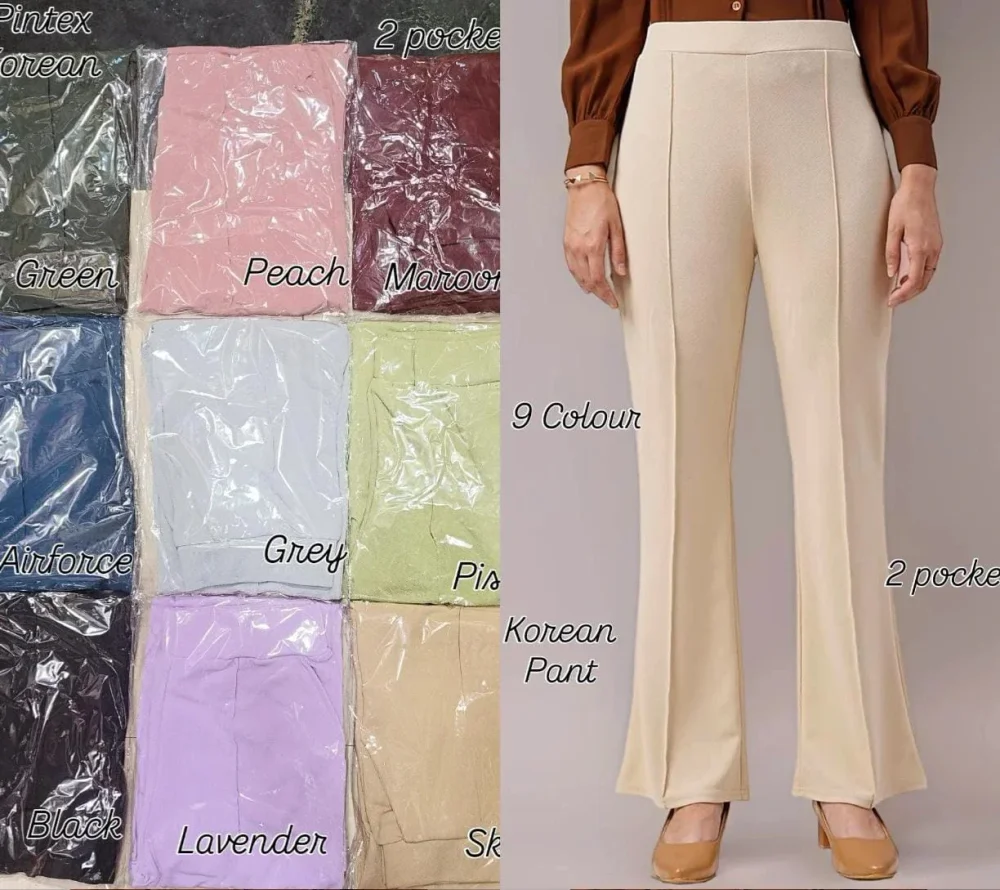 Knitted Fabric Track Pants - Textiles & Apparel by N B Mumbai Street