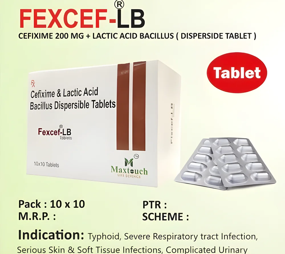 CEFIXIME LACTIC ACID BACILLUS 200 MG Tablets - Healthcare & Medical by Agris Food Ingredients