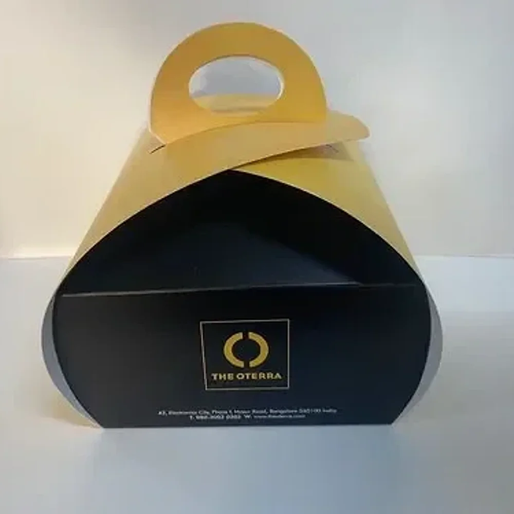 Cardboard Cake Box with Handle - Packaging & Printing by Scan Line Prints Pvt. Ltd.