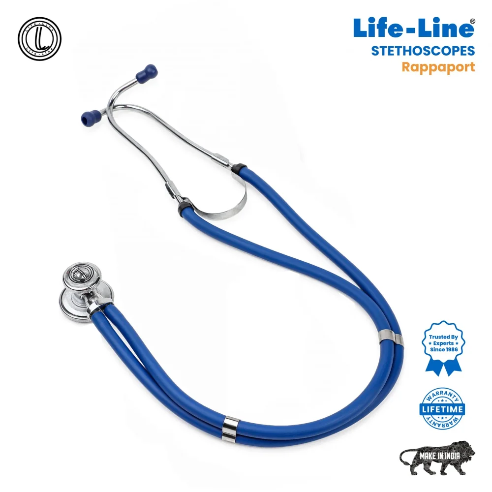 Life-Line Rappaport STH019 Double-Sided Stethoscope - Healthcare & Medical by Accurate Surgicals