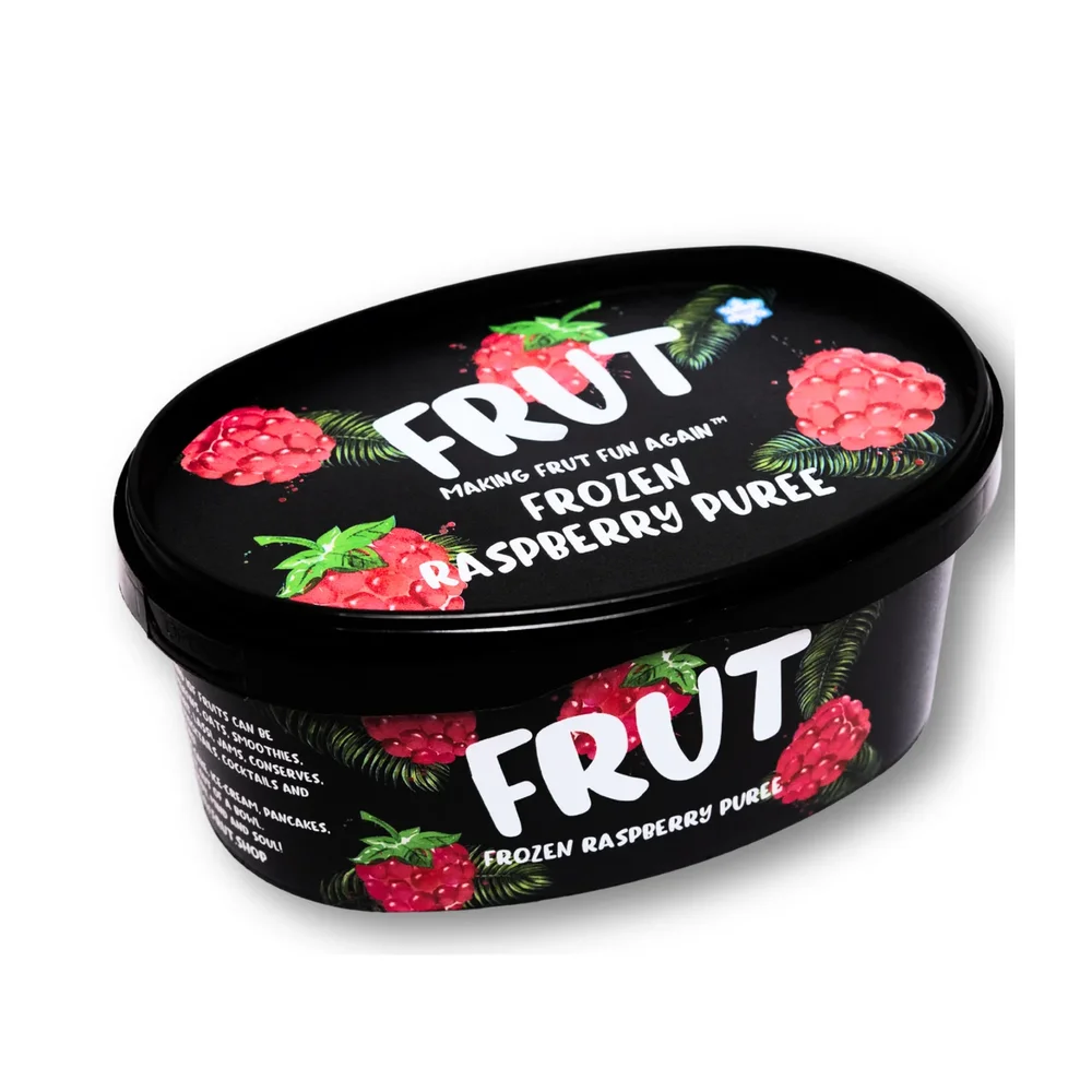FRUT 1kg Frozen Raspberry Puree - Food & Agriculture by Sumukham Enterprise LLP