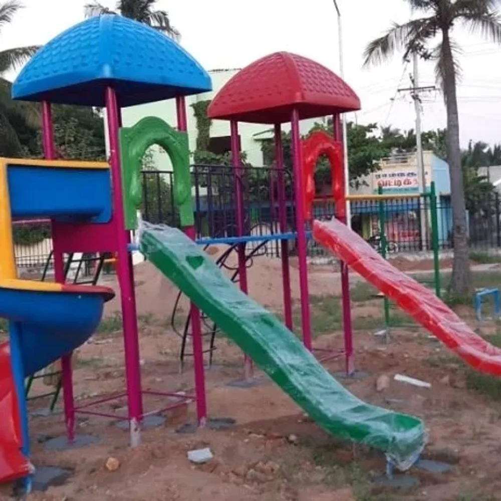 NAC Outdoor Multiplay System, L 30 Ft W 15 Ft H 10 Ft - Sports, Toys & Games by Nac Industries