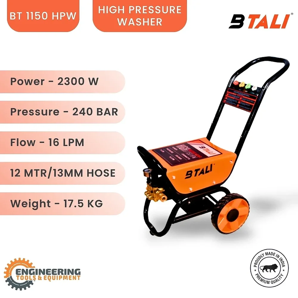 Btali 1150 HPW Pressure Washer - Machinery & Equipment by Engineering Tools and Equipments