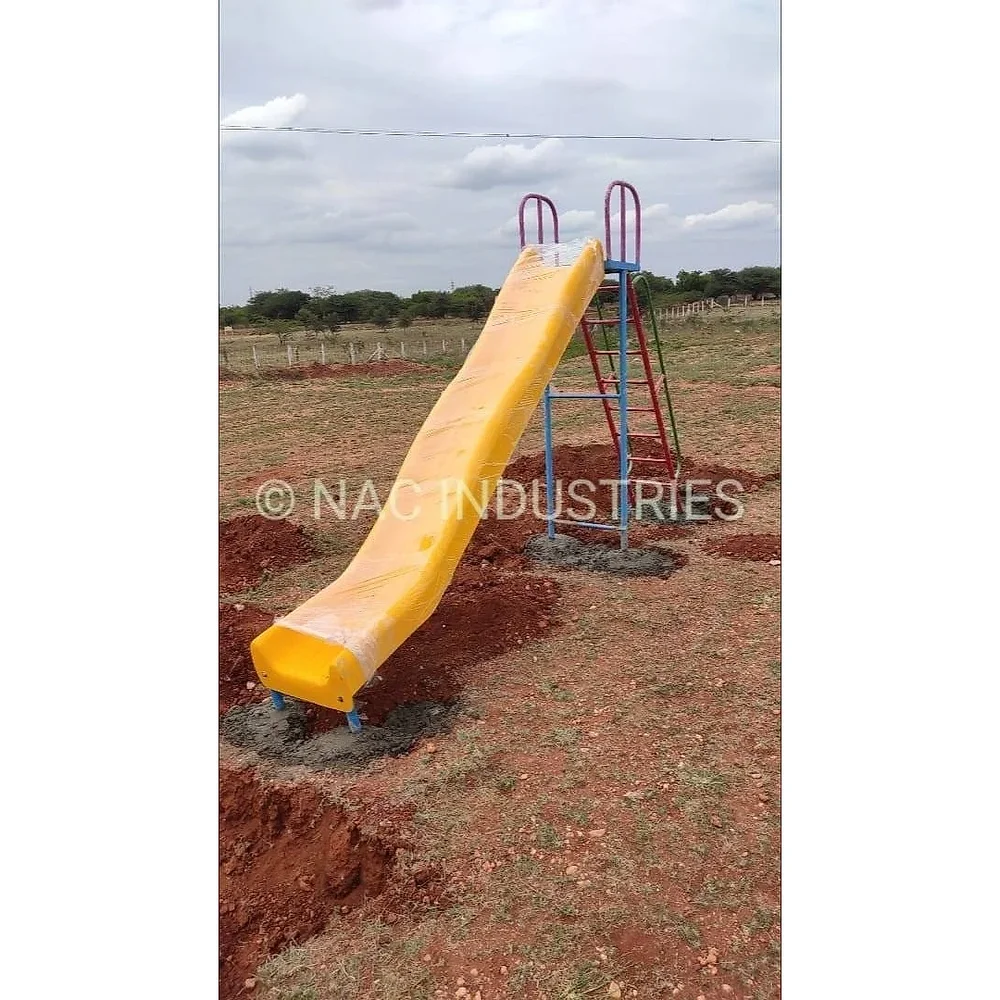 NAC FRP Wave Playground Slide - Sports, Toys & Games by Nac Industries