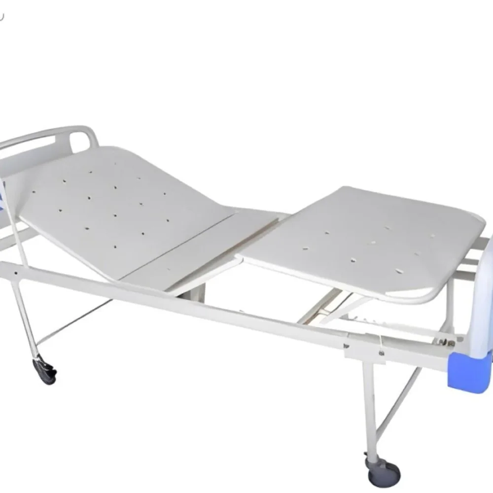 Manual Fowler Hospital Bed, Mild Steel Frame - Healthcare & Medical by Medicom International