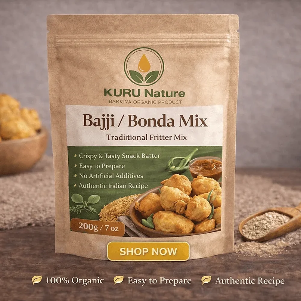 Instant Bajji Bonda Mix 200g - Food & Agriculture by Bakkiya Organic Product